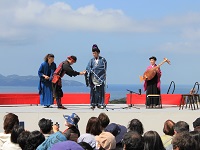 佐賀県知事による大茶会の開会宣言