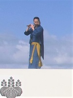 佐藤和哉さんによる篠笛演奏