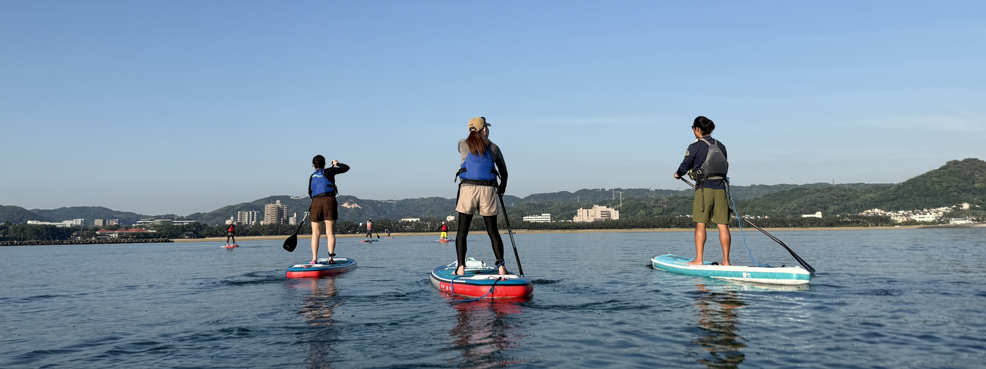 西の浜SUP