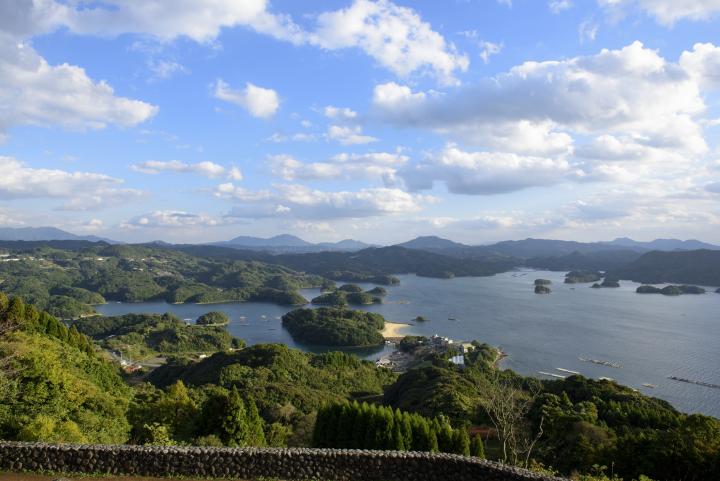 大浦の棚田の風景