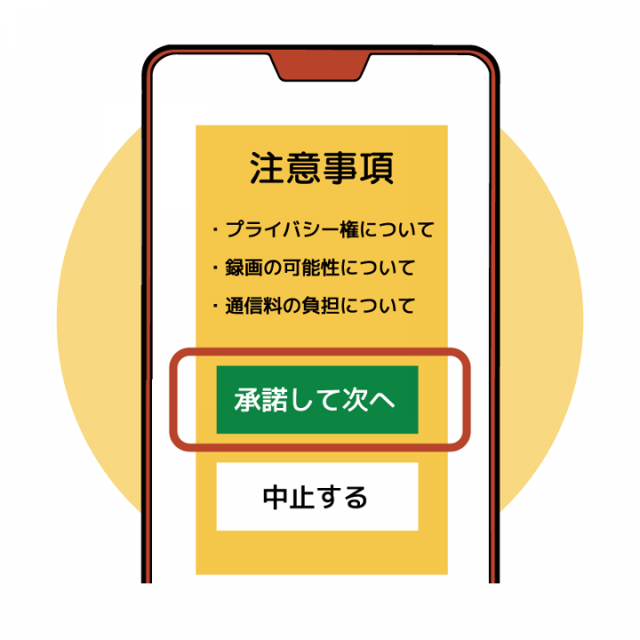 スマートフォン操作方法の画像4