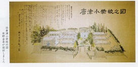 旧唐津小学校の図の画像