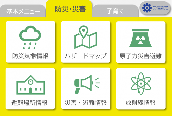 唐津市公式LINEのメニューの画像2