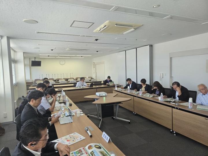 総社市視察研修の様子