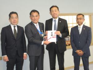 唐津東ロータリークラブ寄付金贈呈式