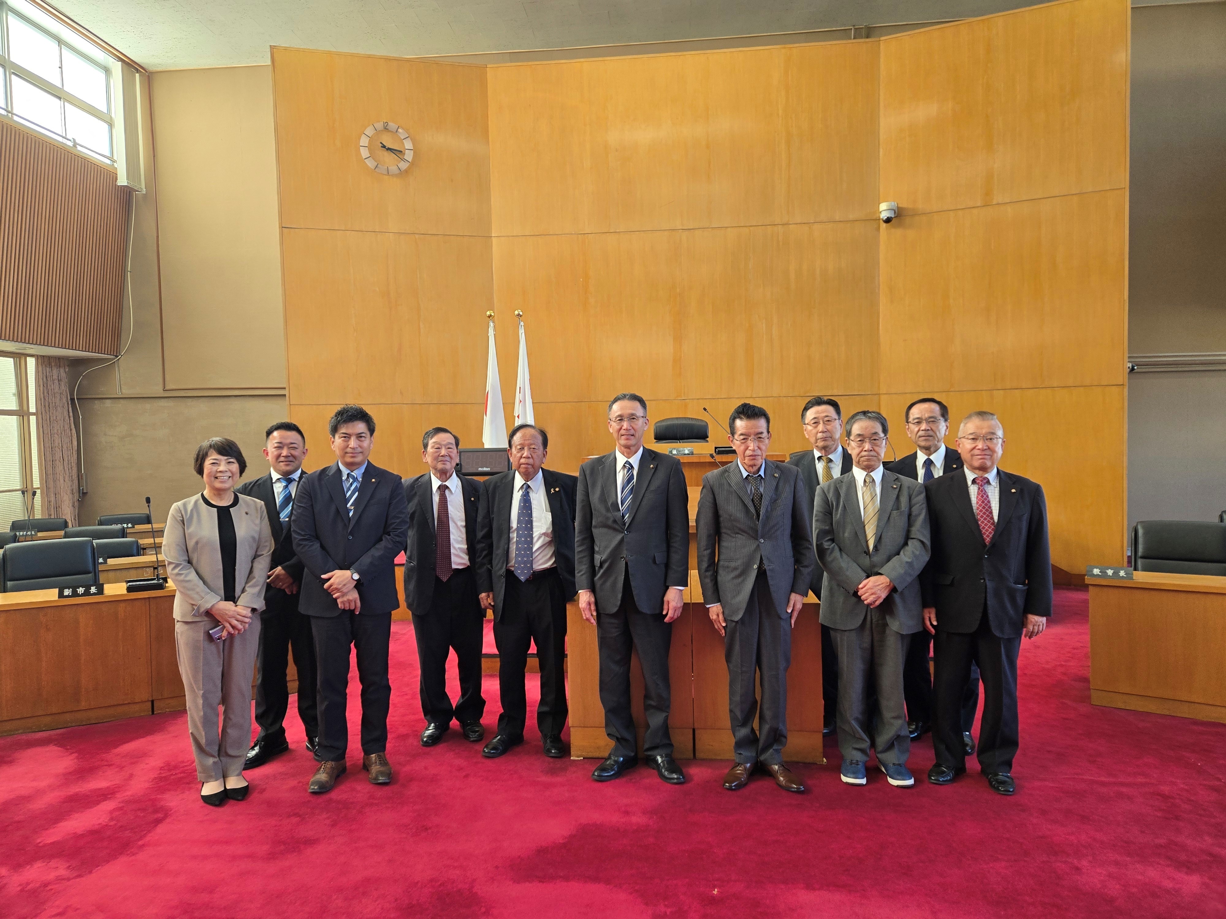 岸和田市議会議場
