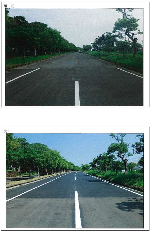 市道東唐津久里線舗装工事写真