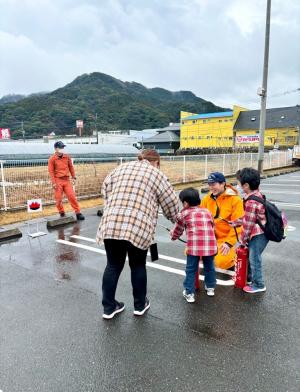 消火器取扱いの写真