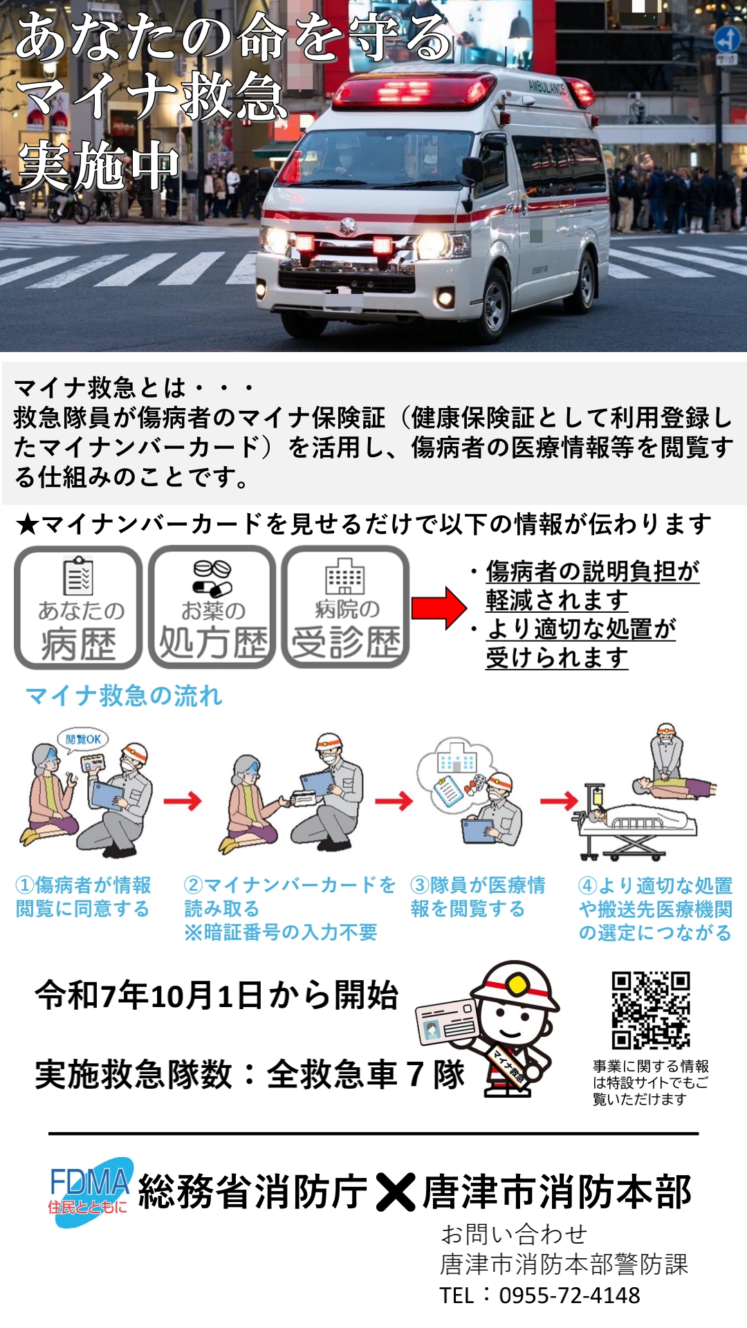 マイナ救急リーフレット