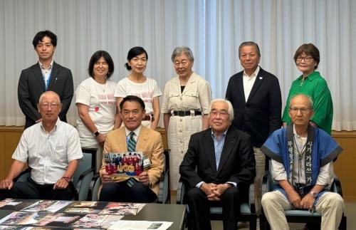 まつろ・百済武寧王国際ネットワーク協議会表敬訪問