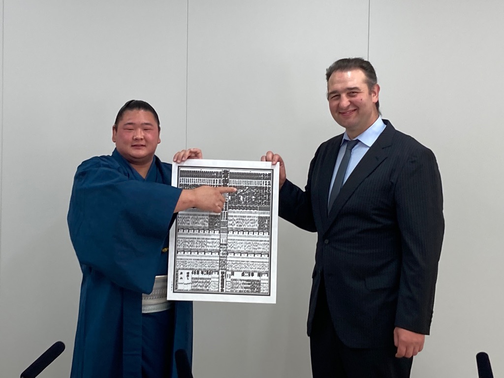 初入幕の欧勝海