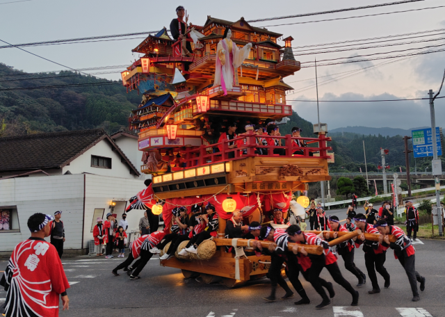 山笠祭フィナーレ画像
