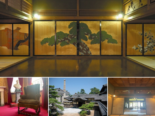 旧高取邸　能舞台　洋間　外観