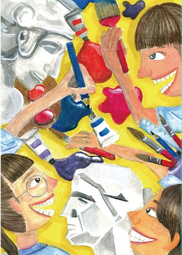 R7学び舎プロジェクト「中学校美術部と創作工房」広報画像