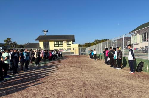 全九州ソフトテニス大会開会式の写真