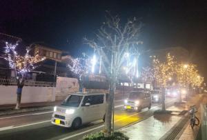 唐津駅北口イルミネーションの写真