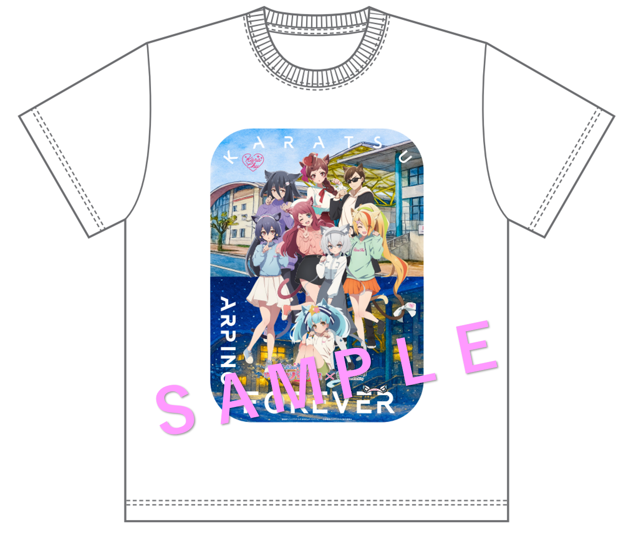 Tシャツのサンプル