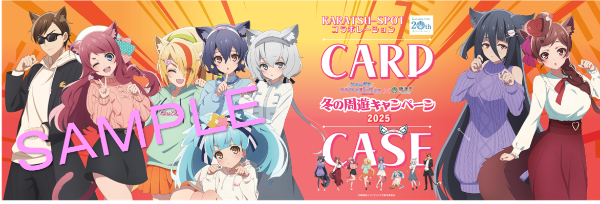 限定カードケースのサンプル