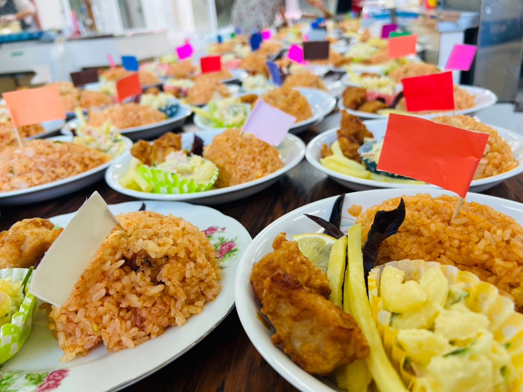 こども食堂で提供された食事