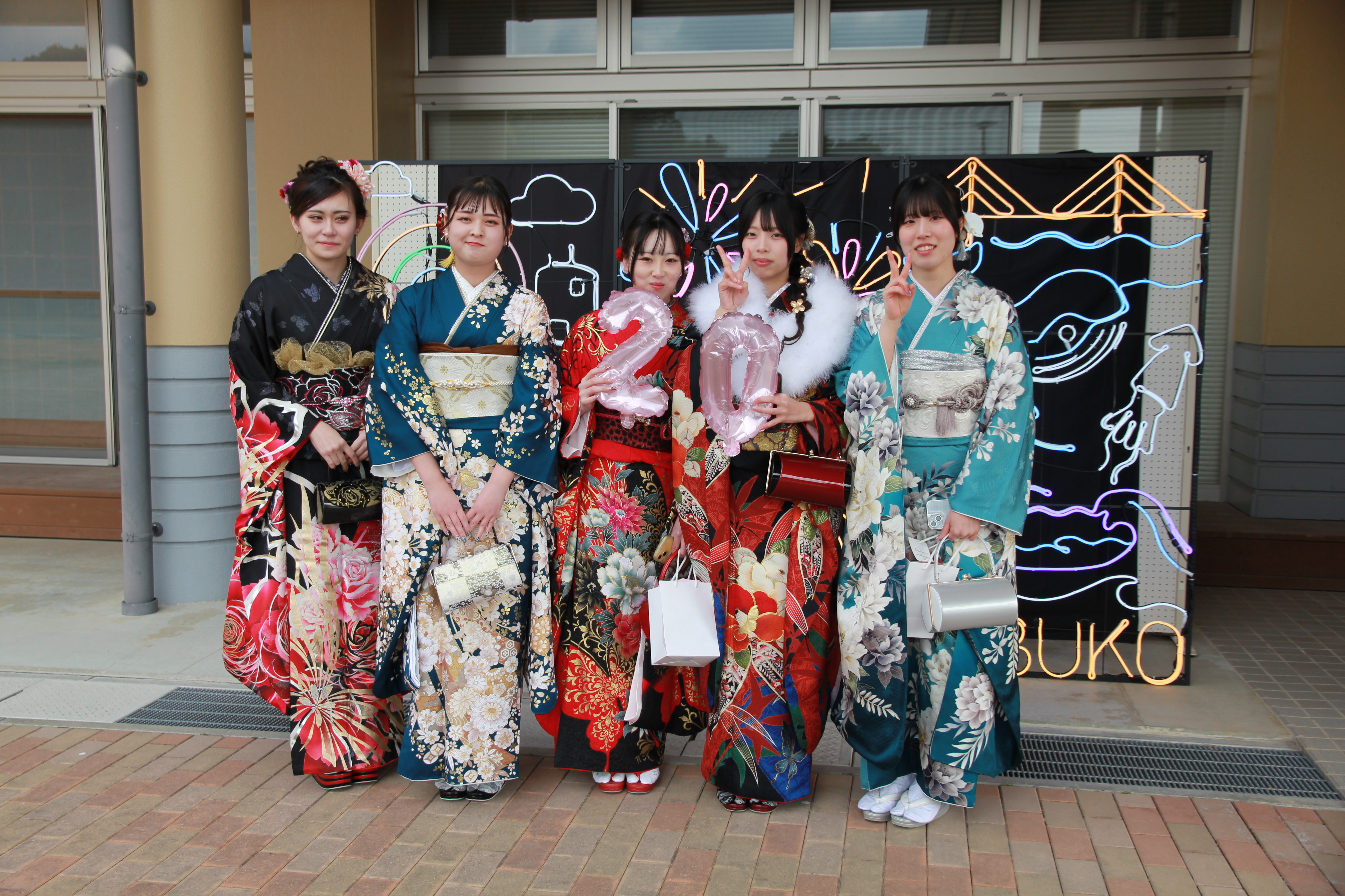 会場に入る前の写真