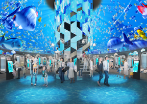 玄海海中展望塔内イメージ