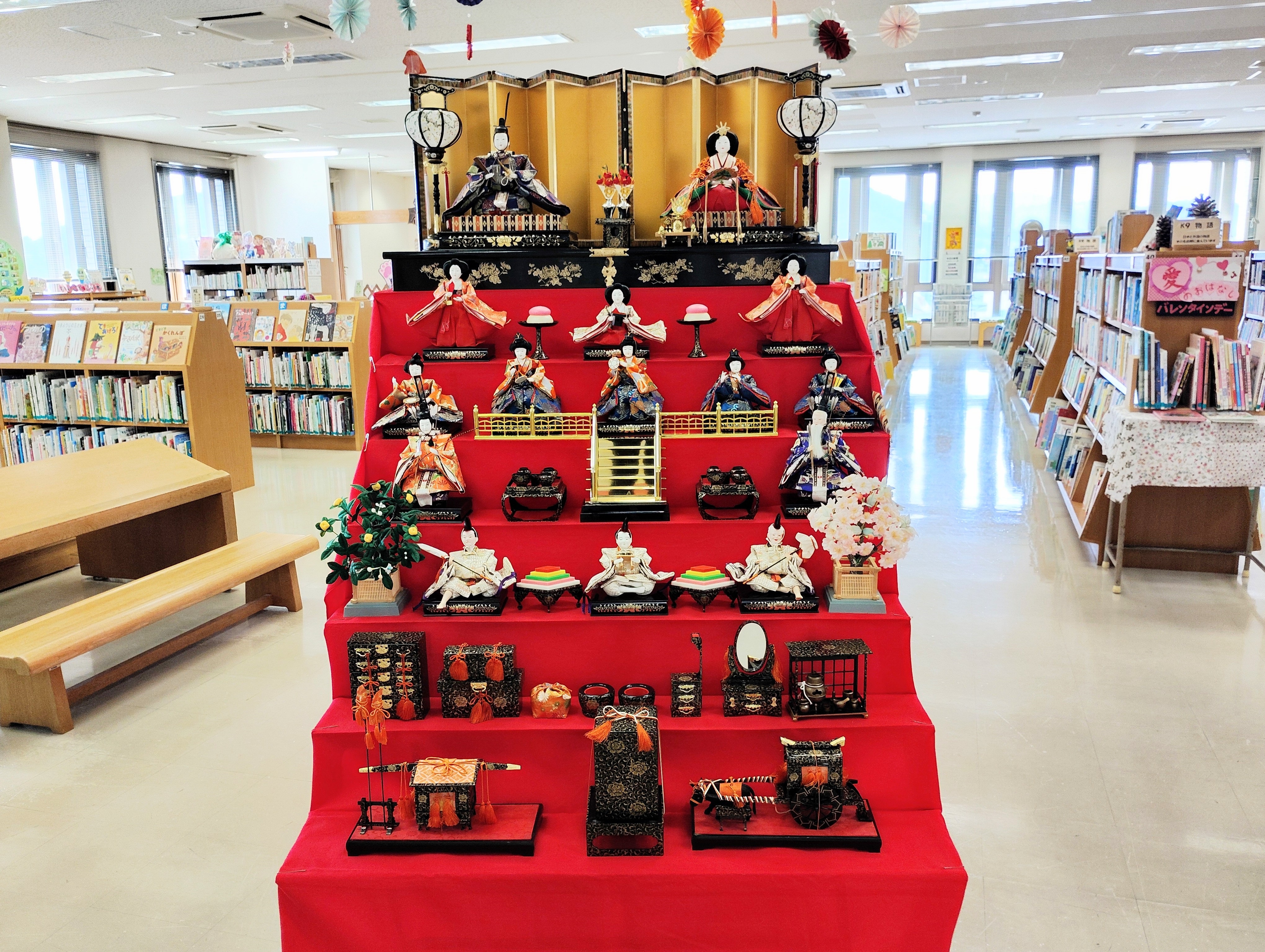 おひなさまの展示