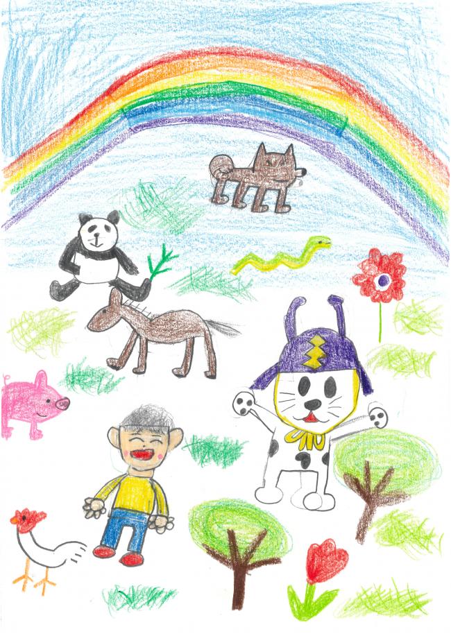 最優秀賞（小学生部門）の作品