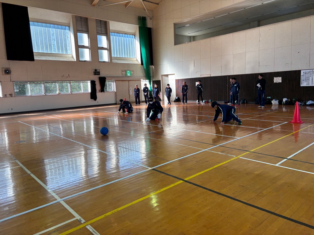 スポーツ推進委員研修（ゴールボール）