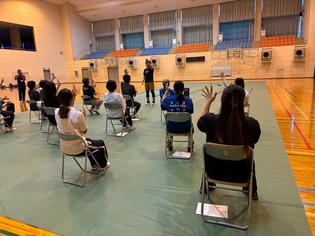 スポーツ推進委員研修（リズムステップ）
