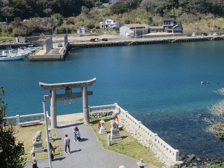 会場からの景色