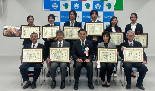 唐津市スポーツ賞表彰式