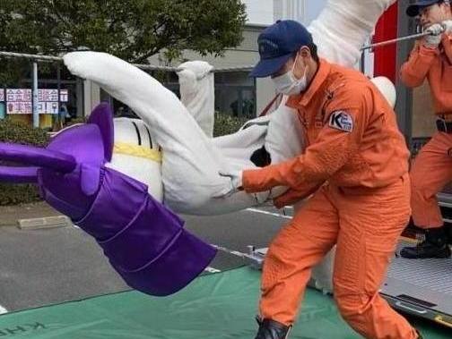 ロープ渡り体験