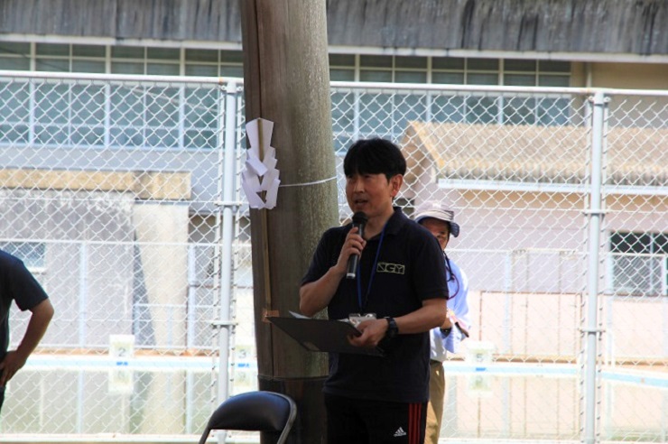 校長先生のあいさつ