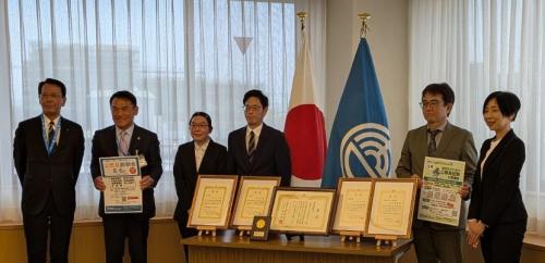 唐津ビジネスカレッジ表敬訪問