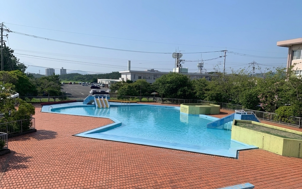 画像二タ子児童プール