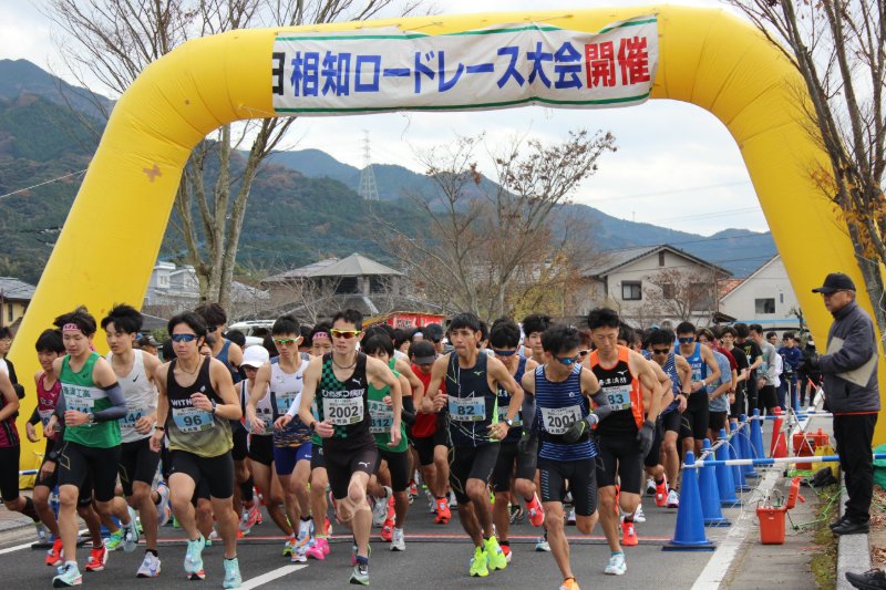 前回の相知ロードレース大会の様子1