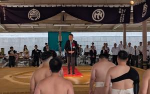 松浦地区青年相撲大会