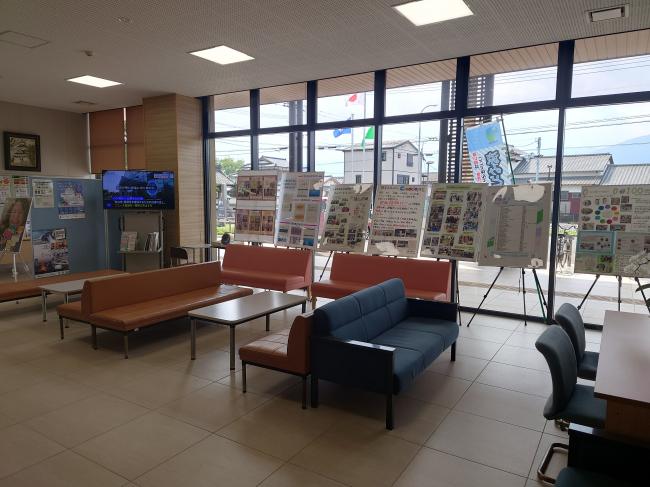 浜玉市民センター　展示の様子