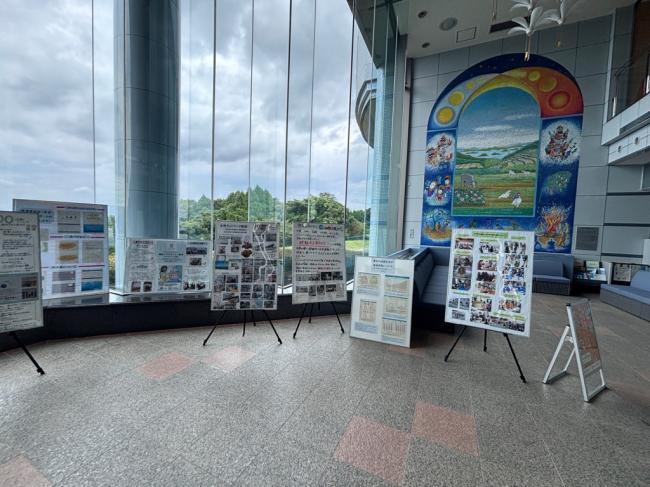 肥前市民センター 展示の様子