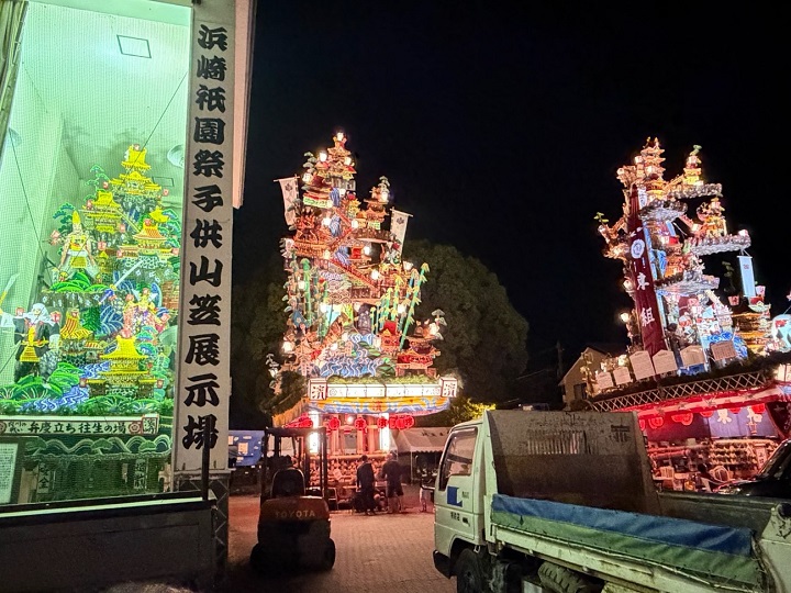 夜の浜崎祇園写真
