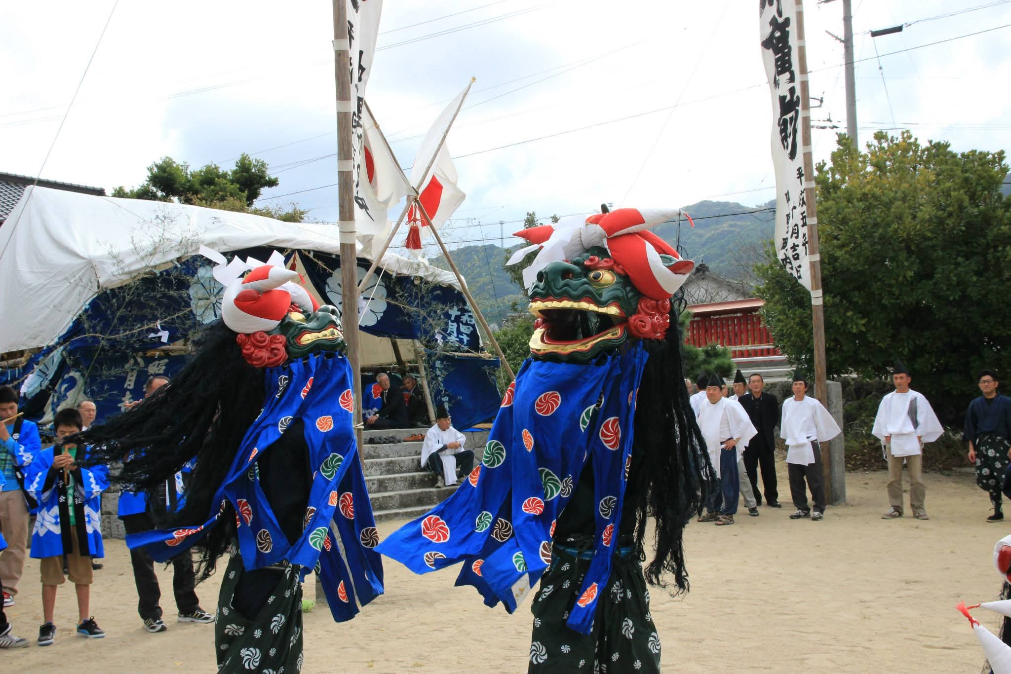 佐志くんち(佐志獅子舞)