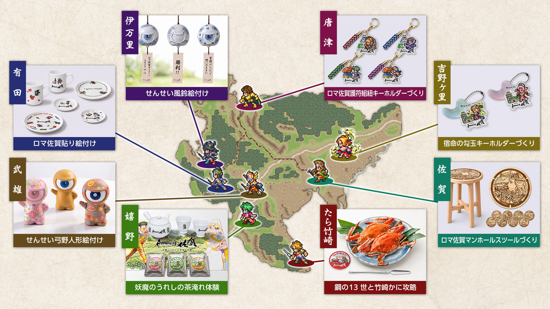 ロマサガ鍛錬道場マップ