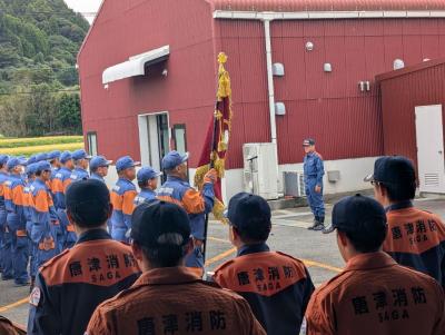 第31位回全国消防操法大会出場激励会
