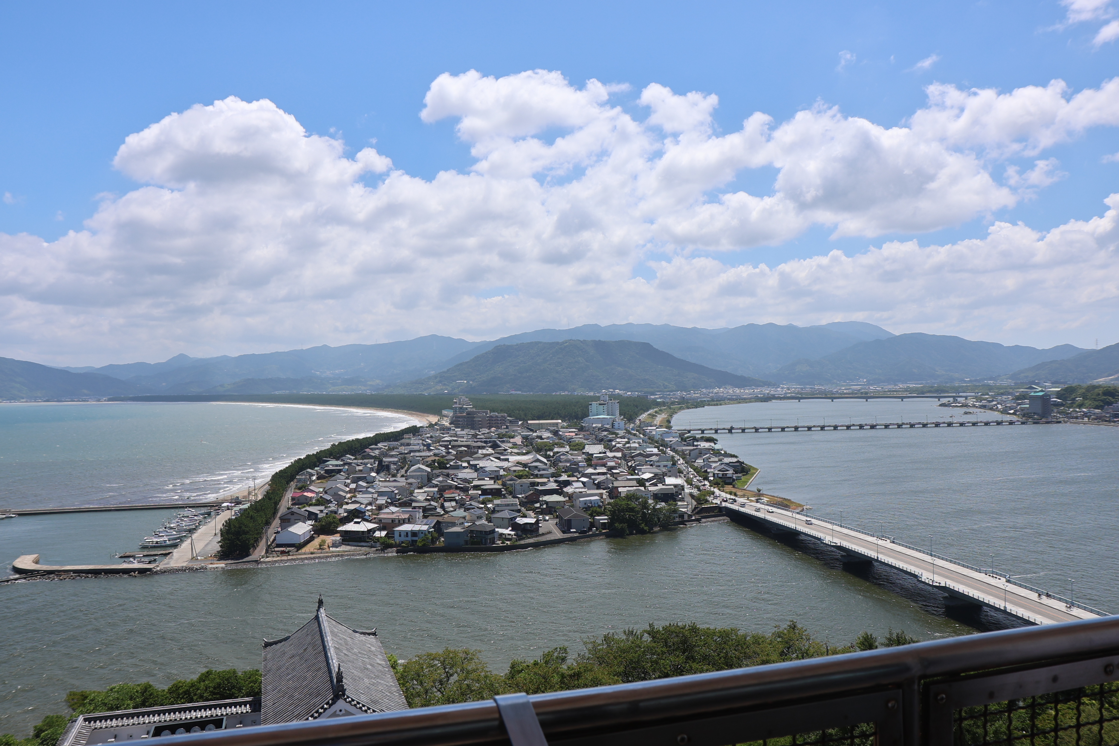 天守閣からの展望