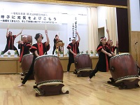 水光呼子太鼓のよる太鼓演奏の画像