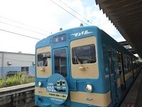 特別ヘッドマークをつけた103系の画像