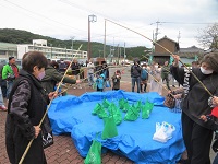 かっぱが釣れた！【北波多ふれあいフェスタ】の画像