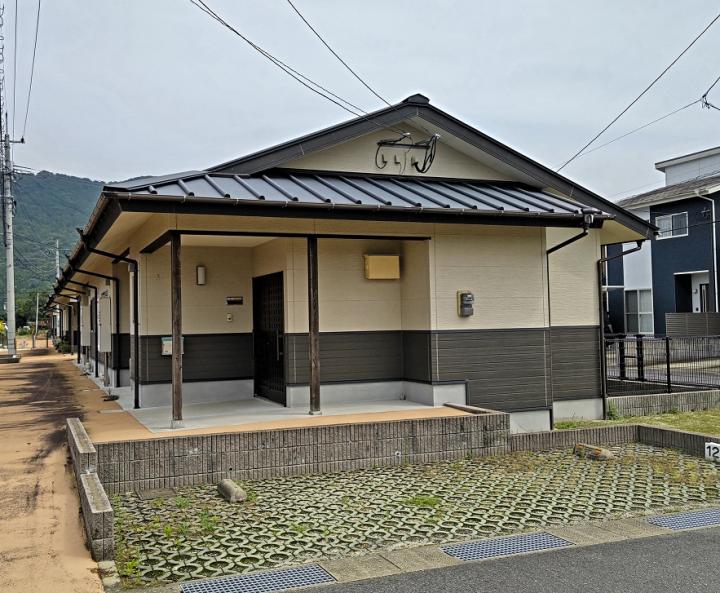 鏡市営住宅外観