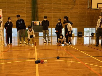 学校訪問（小川小・中）