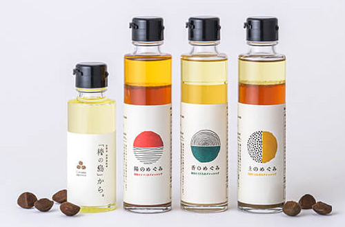 加唐島産の椿油を使ったドレッシング